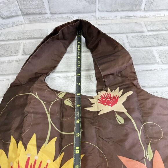 Omnisax Bloom Range Eco Friendly Reusable Bag Fall Colors Foldable Tote - Picture 7 of 12